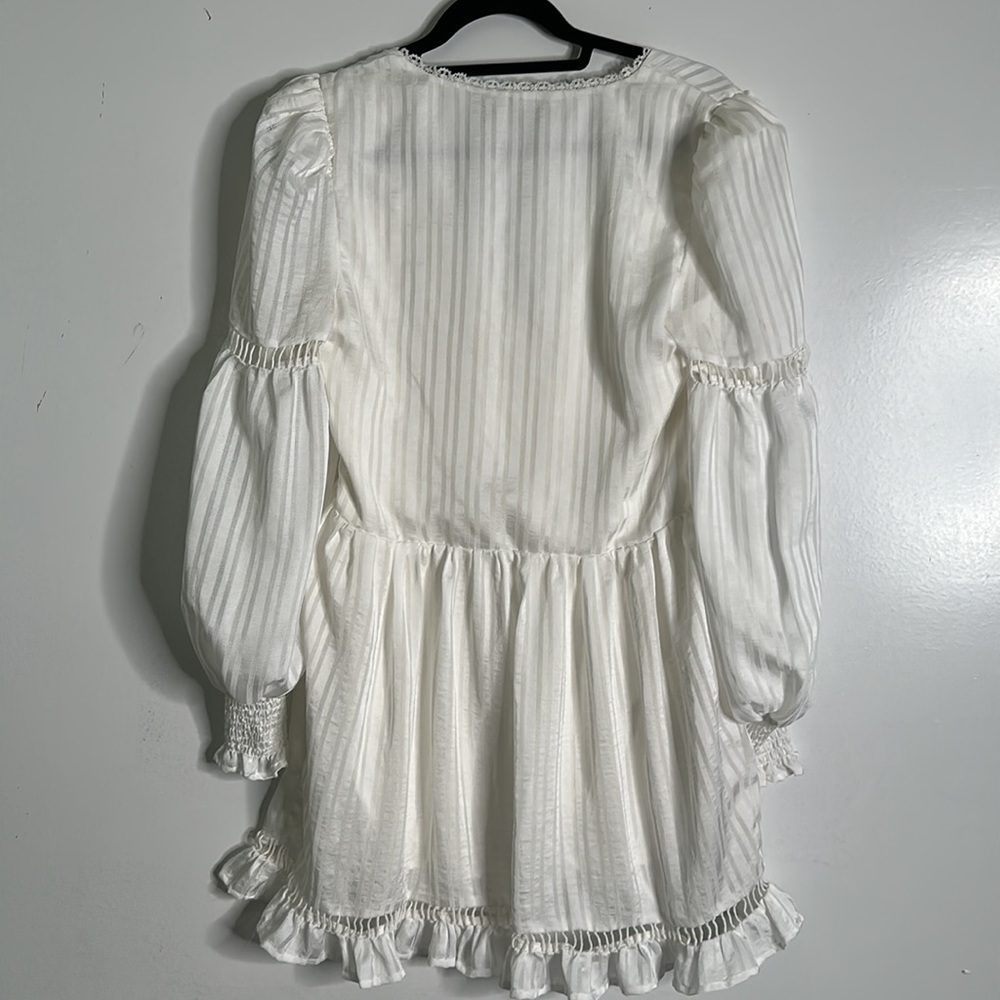 House of Harlow x Revolve v neck while mini dress size small - Picture 12 of 16